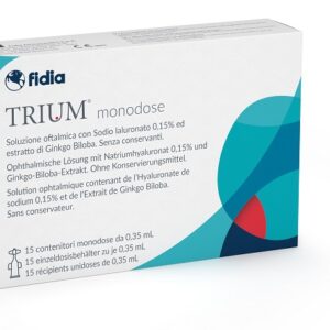 TRIUM MONODOSE GTT OCUL 15FL