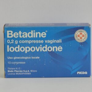 BETADINE*10CPR VAG 200MG