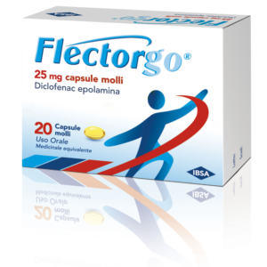 FLECTORGO*20CPS MOLLI 25MG